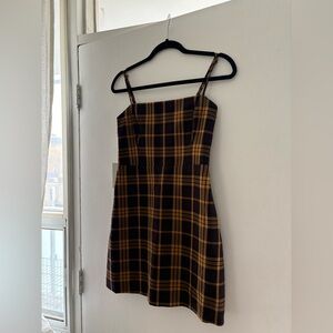 Wilfred Plaid New Classic Mini Dress